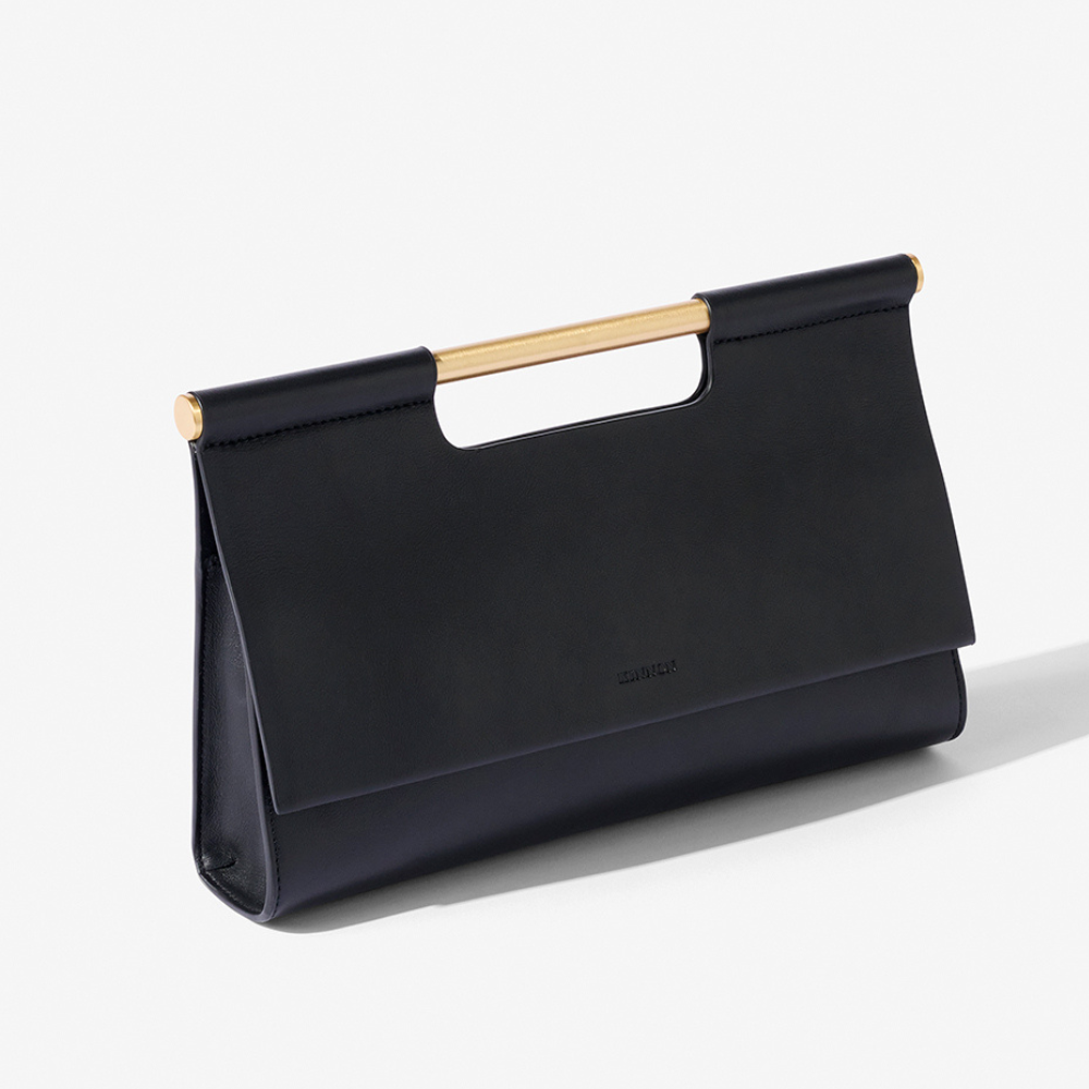 Kinnon | Eve Clutch Bar Bag | NASH + BANKS - Black