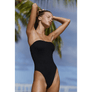 Bond-Eye Swim - Fane One Piece - Black Eco
