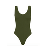 Bond-Eye Swim - Mara One Piece Eco - Khaki Eco Swimwear - Made in Australia