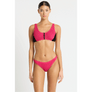 Bond-Eye Swim - Splice Scout Crop - Raspberry/Black