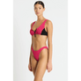 Bond-Eye Swim - Splice Scout Crop - Raspberry/Black