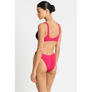 Bond-Eye Swim - Splice Scout Crop - Raspberry/Black