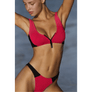 Bond-Eye Swim - Splice Scout Crop - Raspberry/Black
