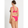 Bond-Eye Swim - Splice Scout Crop - Raspberry/Black