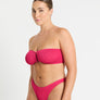 Bond-Eye Swim - Blake Bandeau - Raspberry Recycled