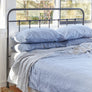 Carlotta & Gee - 100% Linen Duvet Cover in Ocean - Shop Sustainable Homewares + Luxury French Linen at Nash + Banks