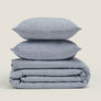 Carlotta & Gee - 100% Linen Duvet Cover in Ocean - Shop Sustainable Homewares + Luxury French Linen at Nash + Banks