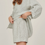 Carlotta & Gee - 100% Linen Pyjama Shorts in Pencil Stripes