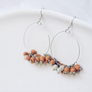 Upcycle Hoops of Colour Earrings