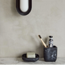 Flow Resin Toothbrush Holder | Ash Black