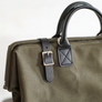 Forestbound 1950s Era Salvaged Canvas Carryall
