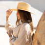 Fine Palm Rancher Hat - Sunbleached