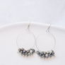 Upcycle Hoops of Colour Earrings