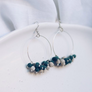 Upcycle Hoops of Colour Earrings