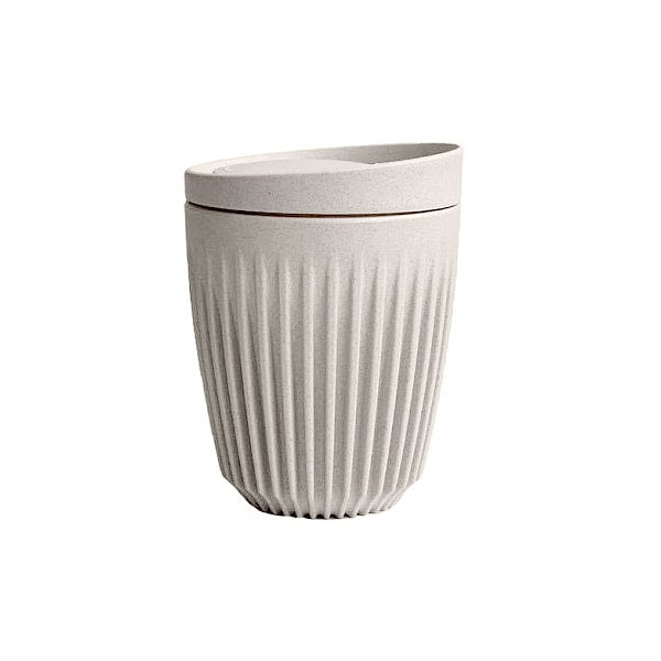 Huskee Cup with Lid | 8oz | Natural - NASH + BANKS