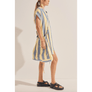 ILIO NEMA - Athena Xania Stripe Tunic Dress