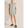 ILIO NEMA - Athena Xania Stripe Tunic Dress