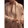 ILIO NEMA - Crius Cream Boucle Coat