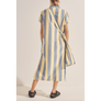 ILIO NEMA - Hypnos Xania Stripe Shirt Dress