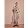 ILIO NEMA - Knossos Green Cyprus Striped Caftan