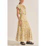 ILIO NEMA - Neikia Yellow Batik Print Top