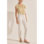 ILIO NEMA - Neikia Yellow Batik Print Top
