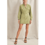 ILIO NEMA - Oceanus Sage Mini Dress
