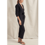ILIO NEMA - Pan Black Boucle Jumpsuit