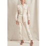 ILIO NEMA - Paris Cream Boucle Stripe Shirt