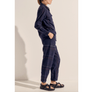 ILIO NEMA - Paris Navy Boucle Stripe Shirt