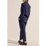 ILIO NEMA - Paris Navy Boucle Stripe Shirt