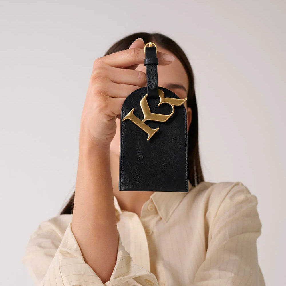Kinnon By Romy | Luggage Tag | NASH + BANKS - Black