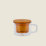 MAHŌ Chá For One - Tea Cup with Infuser Amber