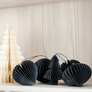 Midnight Haze Paper Sphere Christmas Ornament - Shop Sustainable Paper Christmas Decorations online at Nash + Banks
