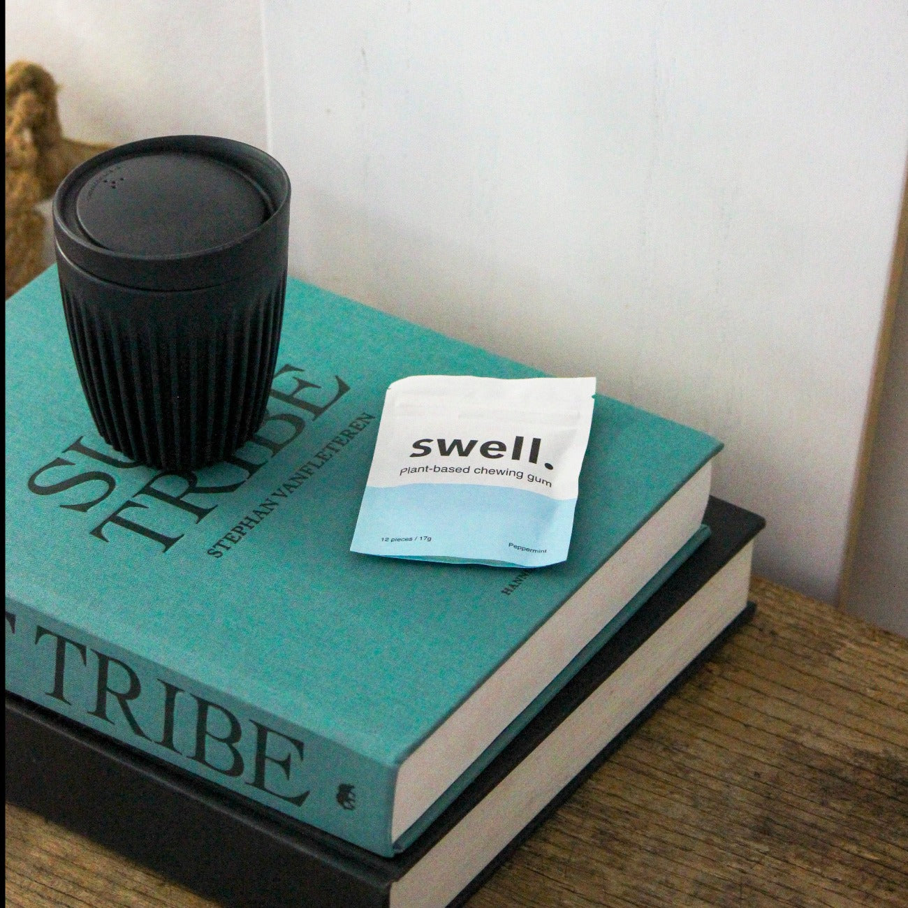 Huskee Cup with Lid | 8oz | Charcoal - NASH + BANKS