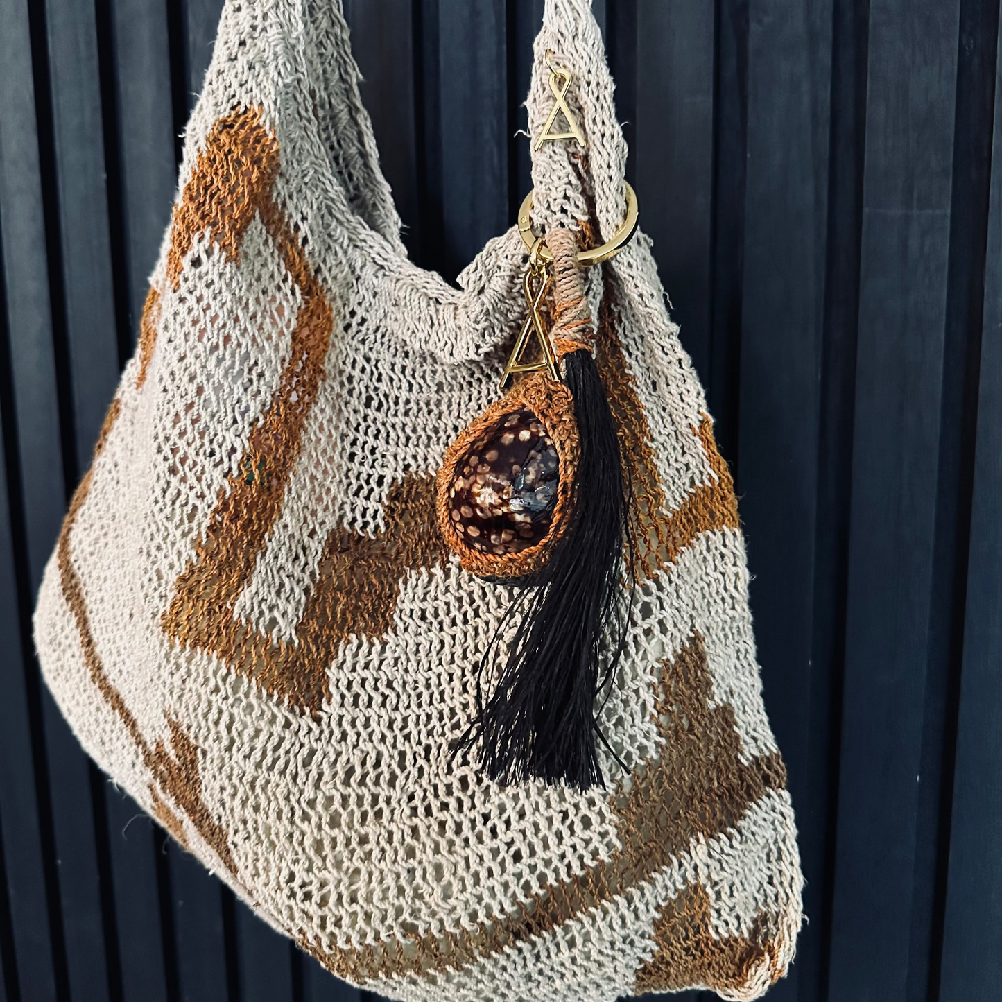 Among Equals | Natural Mix Mix Design Bilum | 3392