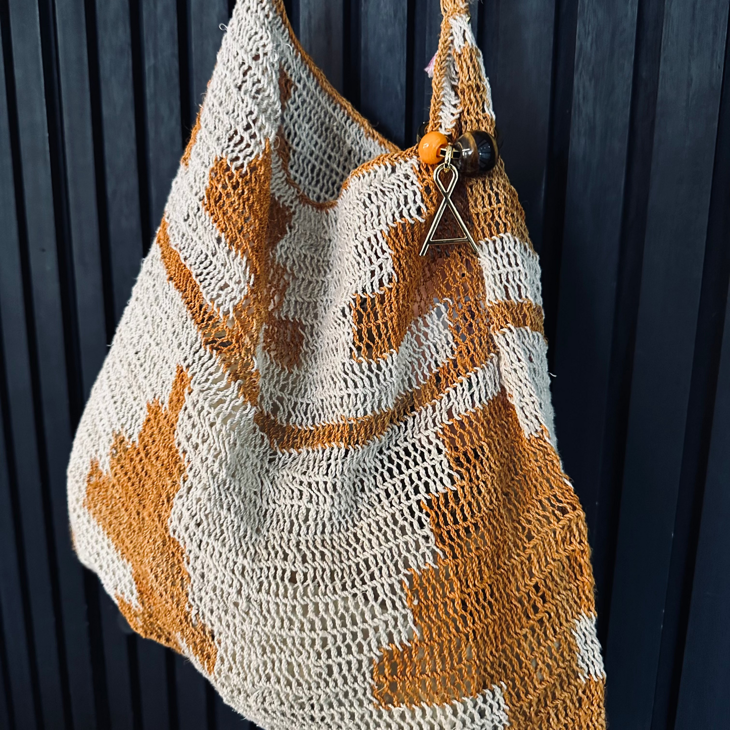 Among Equals | Natural Tree Design Bilum | 3407