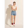 Outland Denim - Annie High Rise Classic Short - Former