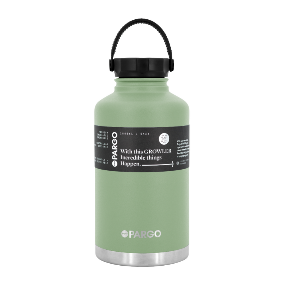 Project PARGO - 1890mL Insulated Growler - Green