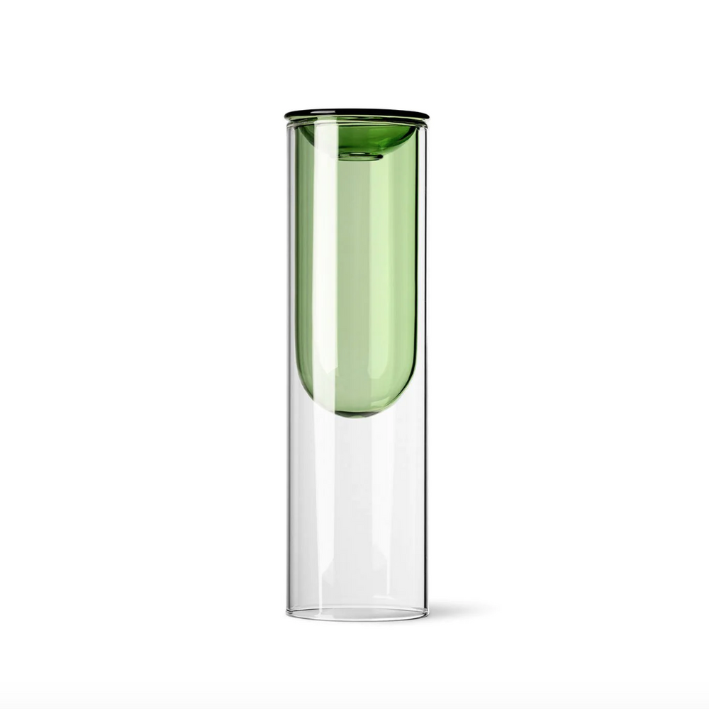 Studio Milligram Propagation Vase - Green
