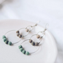 Upcycle Drop of Colour Earrings
