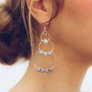 Upcycle Drop of Colour Earrings