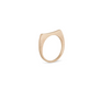 Valley Ring in Solid 9ct Rose Gold