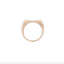 Valley Ring in Solid 9ct Rose Gold