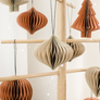 Linen Paper Jewel Christmas Ornament - Buy Sustainable Christmas Decorations online at Nash + Banks