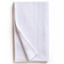 Mungo Textiles - Organic Block Rib Towel - White