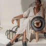 Raja Everyday Bag - Leather & Cane Handbag