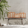 Raja Everyday Bag - Leather & Cane Handbags - Camel
