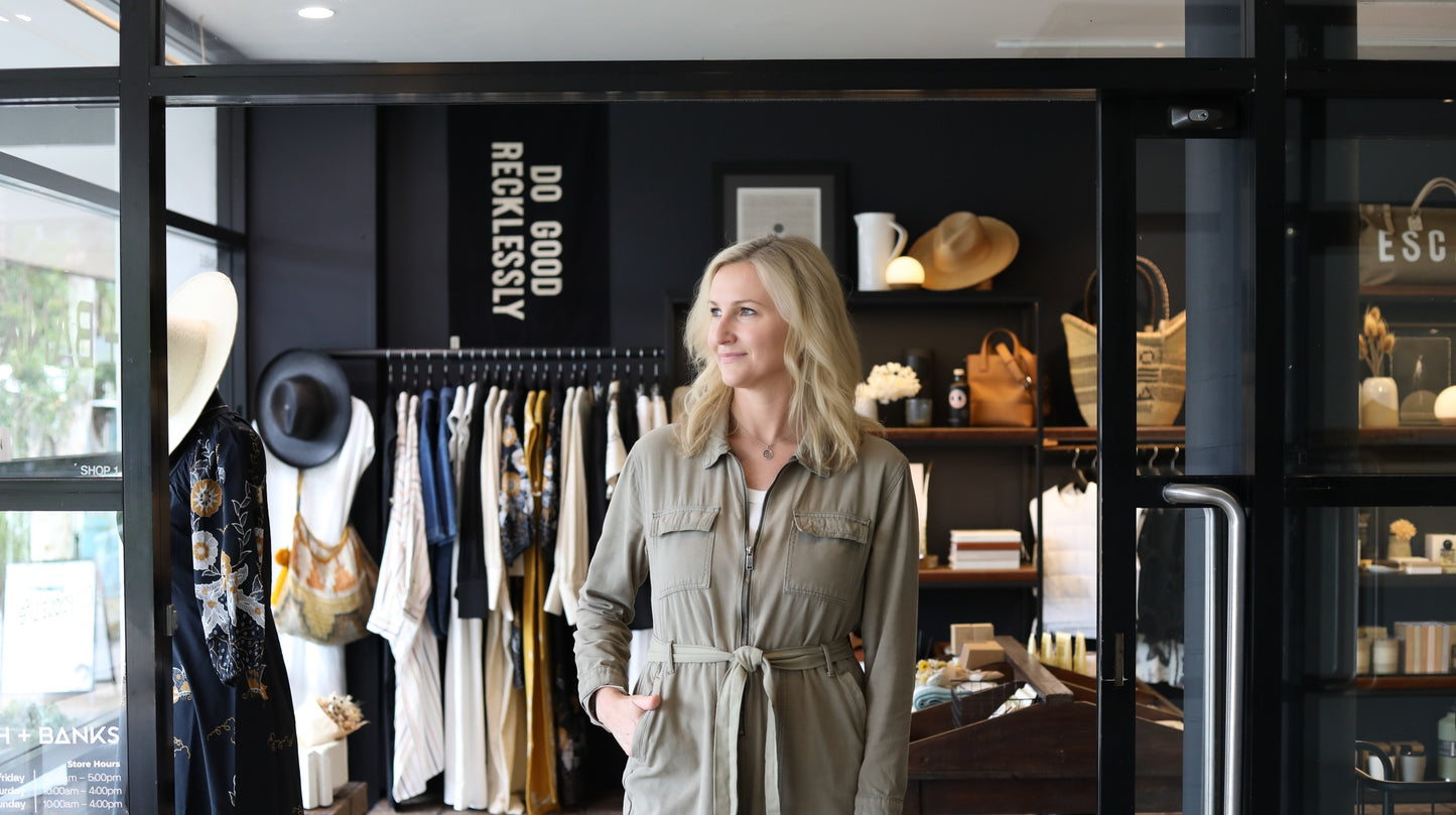 Curating Sustainable Style<br>Behind-The-Scenes with Nash+Banks