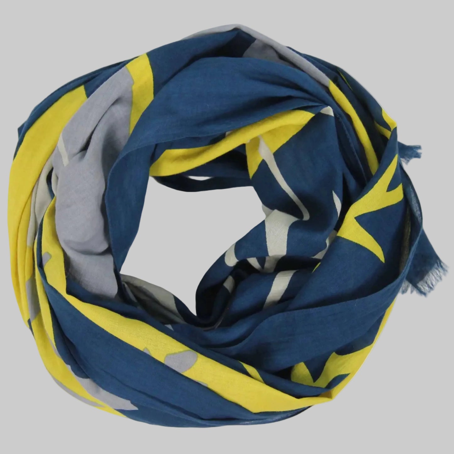 Les Belles Vagabondes | Luna Navy | Organic Cotton Scarf - NASH + BANKS